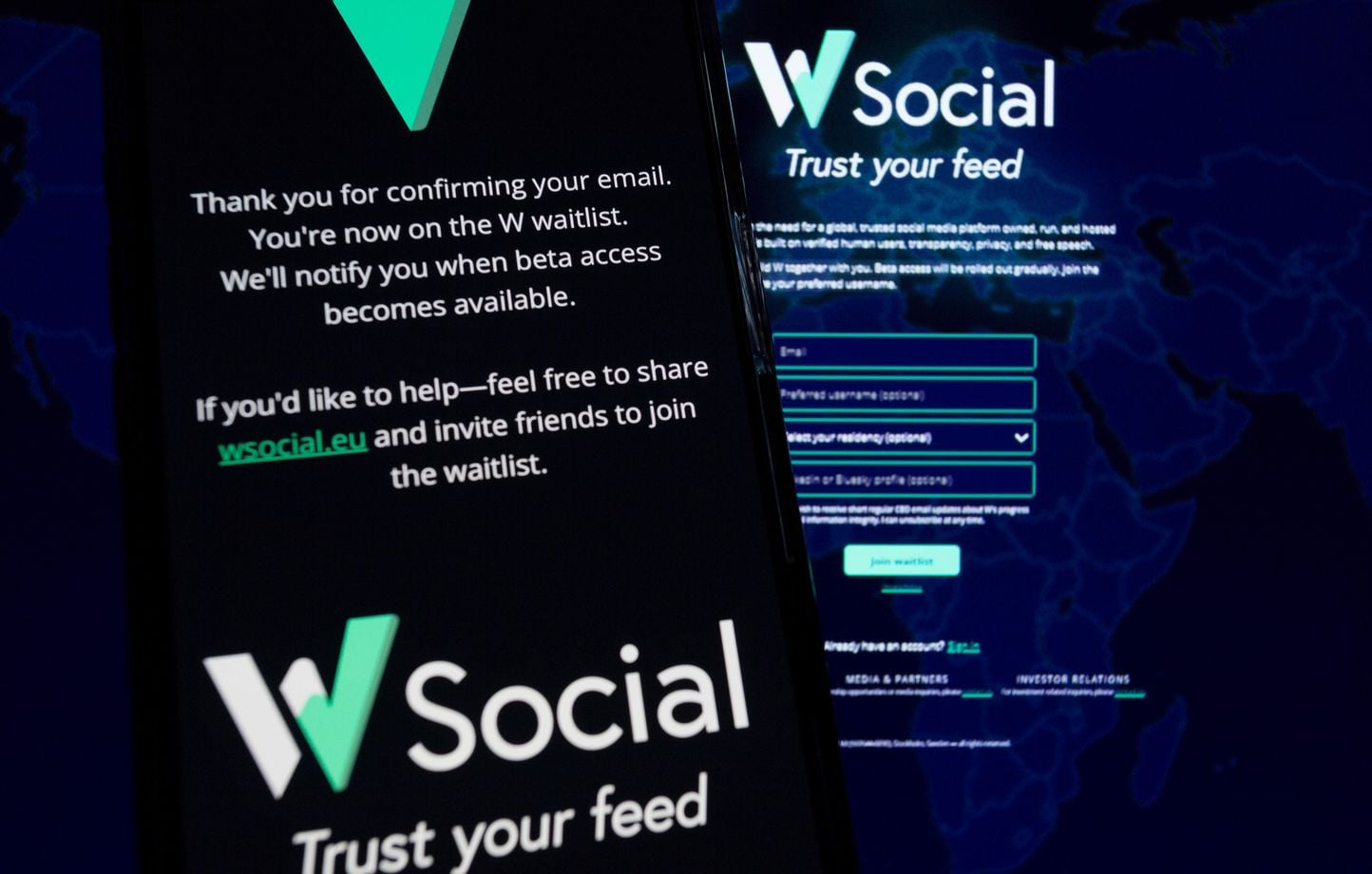 La red social W, competidora europea de X, lanza su versión pública para los internautas La red social W, competidora europea de X, lanza su versión pública para los internautas